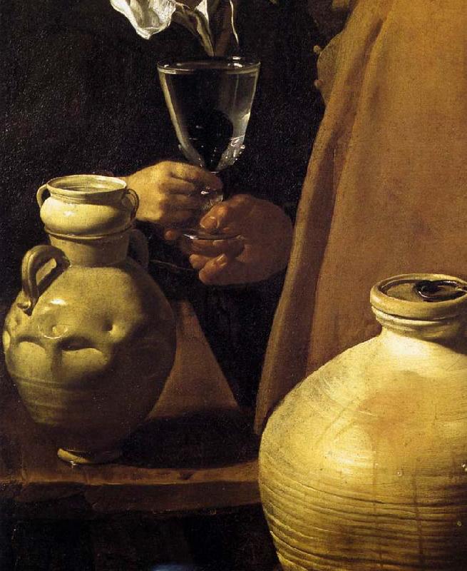 VELAZQUEZ, Diego Rodriguez de Silva y The Waterseller of Seville (detail)